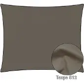 Dommelin Kussensloop Katoen Percal 200 counts Taupe 60x70 (2 stuks)