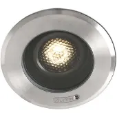 Faro Plafond inbouwlamp Geiser GU10, zeewaterbestendig, alu / grijs / zink, Roestvrij staal, Modern, plafondlamp