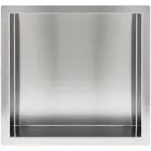 Guido Gusto RVS Inbouwnis 30x30x10cm