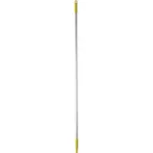 Vikan Hygiene 2959-6 steel 150cm geel ø25mm aluminium met schroefdraad