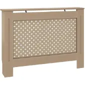 vidaXL Radiatorombouw 112x19x81,5 cm MDF