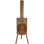 Bonfeu 4000R Tuinhaard BonTon 40 - Roest - 145cm - 40cm