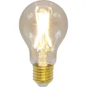 LumenXL E27 dim-to-warm LED lamp, Ø60mm, 6,5W, 1800-3000K