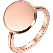 LGT JWLS LGT Jewels Dames ring Edelstaal Rose Volle Maan-19mm