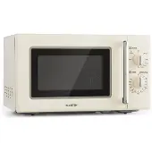 Klarstein Caroline magnetron grill | 20 liter | 700 W magnetron / 1000 W grill | draaiplateau Ø 25,5cm | QuickSelect | retro design