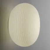Fontana Arte Design wandlamp Bianca, dimbaar, wit / opaal, Woon-/ Eetkamer, Glas, Design, Wandlamp design