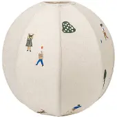 Ferm Living The Park Geborduurde Textiel Lampenkap