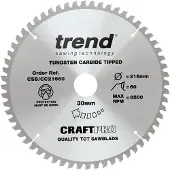 Trend Crosscut cirkelzaagblad voor de afkortzaag 216x30x2,6mm 60T