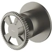 Hotbath Cobber @Work afbouwdeel inbouw 2-weg omstel geborsteld nikkel