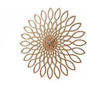 Karlsson Klok Sunflower MDF Wood Finish 60 cm