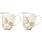 Pip studio Mok Royal White Large 325 ml (Set van 2)