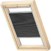Velux verduisterend plisségordijn FHC UK08 1047S zwart