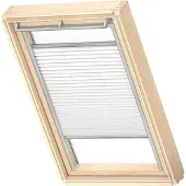 Velux plisségordijn FHL CK04 1016S wit