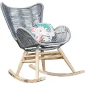 Suns Kreta Rocking Chair Grey Rope
