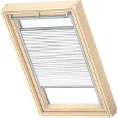 Velux verduisterend plisségordijn FHC MK06 1045S wit