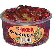 Haribo Cola Slangen - 150 stuks