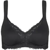 Triumph Niet voorgevormde bh Modern Lace+Cotton | Maat: 85A | Kleur: Zwart