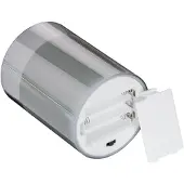 Goobay set van 3 LED kaarsen van echte was in glas - prachtige en veilige verlichtingsoplossing voor