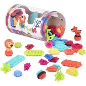 BRISTLE BLOCKS PINMULTI-UP! ? Nopper Bouwspeelgoed - 54 stuks - Jungle