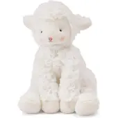 Bunnies By The Bay Kiddo het Lammetje Knuffel - Knuffeldier - Geborduurde details - Lammetje - 33 cm - Wit