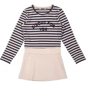DJ Dutchjeans Meisjes Jurk Pink - Maat 116