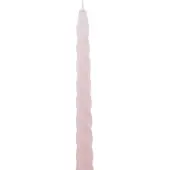 COSY&TRENDY - Gedraaide kaars - Roze - set/4
