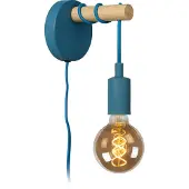 Lucide POLA - Wandlamp Kinderkamer - 1xE27 - Blauw