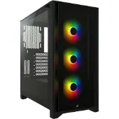 Corsair iCUE 4000X RGB Tempered Glass Mid-Tower ATX Case