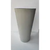 Prosperplast Bloempot Buiten Hoog Rond Tubus Slim 40cm EFFEN BETON