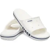 Crocs Bayaband Serie - Dames Sandalen - Wit/Marine - Comfortabele Pasvorm