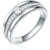 Rafaela Donata Ring zilver / transparant