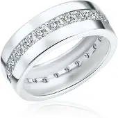 Rafaela Donata Ring zilver / transparant