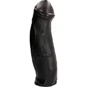 Domestic Partner - XXL Anaal Dildo Enigma 37 x 10 cm - Zwart