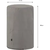 Madison Barbecuehoes Grey Round 57x57 cm