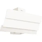 Wiggo WE-E933G(C) - Schuine Afzuigkap - 90cm - Creme Triple Glas