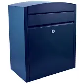 Stoer! Brievenbus Lyon Blauw - 45003071