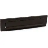 Hardbrass Mariani Briefplaat Ellen Puurzwart 330x80mm