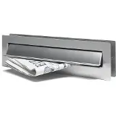Bobi Inbouwbrievenbus L330 RVS