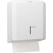 Valera All Care Mediclinics Handdoekdispenser blad staal wit ca. 400-600 C en Z gevouwen handdoeken 100 x