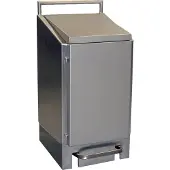 Dutch Bins RVS afvalzakhouder 60 liter AVZH 60 E