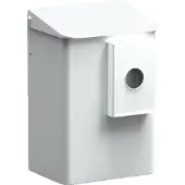 Mediqo-Line dames hygiënebak met hygiënezakjesdispenser 6...
