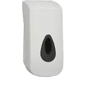 Plastiqline Kunststof zeepdispenser 400 ml voor wandmontage