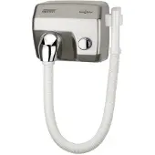Mediclinics haardroger drukknop RVS look met slang SC0088HTCS