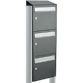 Allux Flow Set 3-Hoog Met Dak Op Statief Antraciet - 40040065_1x3ds