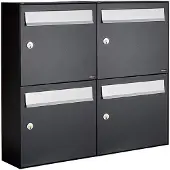 Allux Flow Set 2-Breed, 2-Hoog Zwart - 40040070_2x2