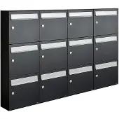 Allux Flow Set 4-Breed, 3-Hoog Zwart - 40040070_4x3