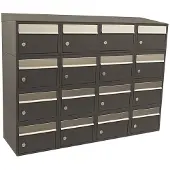 Stoer! Brickset 4-Breed, 4-Hoog Met Dak Antraciet - 40215065_4x4d