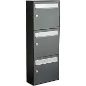 Allux Flow Set 3-Hoog Antraciet - 40040065_1x3