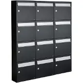 Allux Flow Set 3-Breed, 4-Hoog Zwart - 40040070_3x4