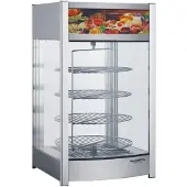CombiSteel Warmhoudvitrine Combisteel,roterend, 97L, 46(b)x79(h)x45(d), 230V/800W